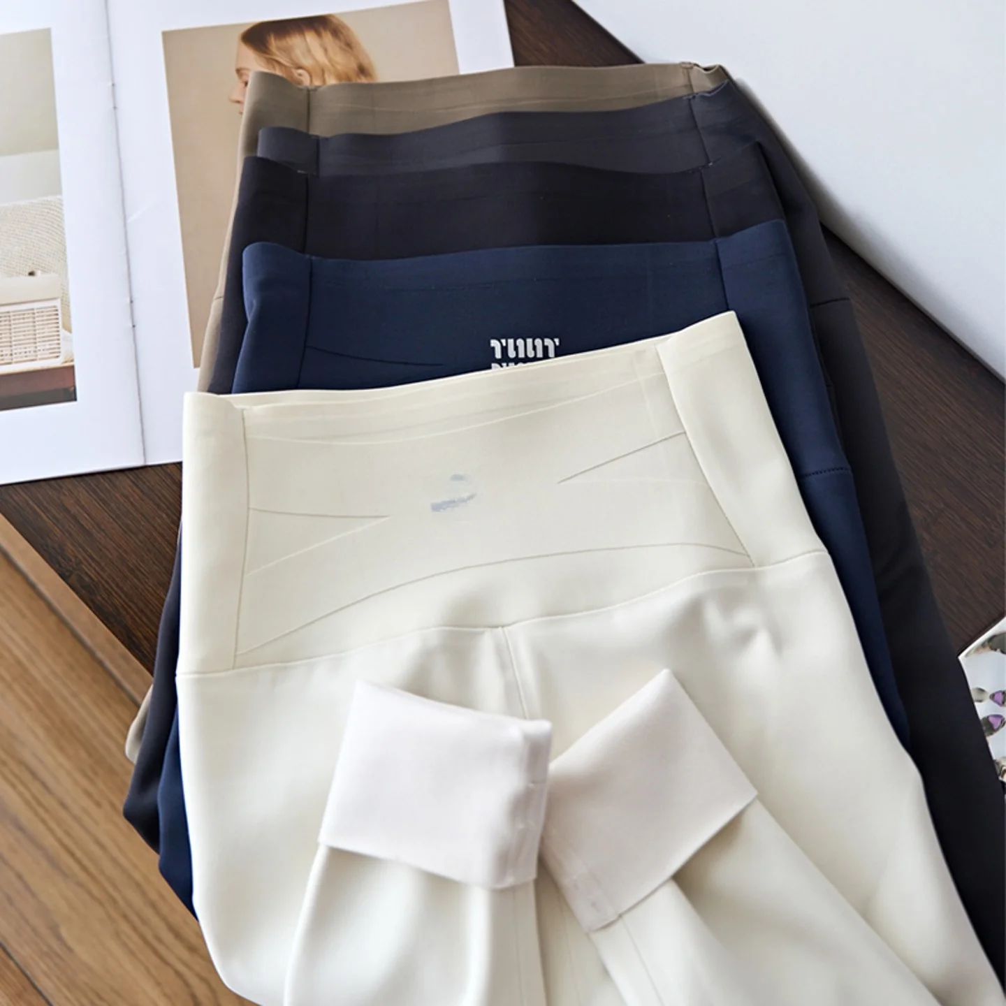 

Women's High-Waist Fce-Lined Thi Yoga Pants arkskin Design Butt-Lifting Warm Base Layer Trousers for Autumn Winter