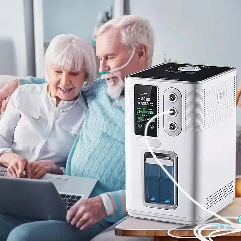 Home Use Molecular HHO Gas Generator 1800ML Oxyhydrogen Therapy Machine 3000ml Hydrogen Inhaler for High Quality Sleep