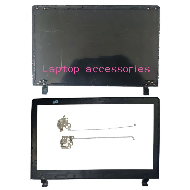 New for Lenovo IdeaPad 100-15 100-15iby B50-10 rear lid top case laptop LCD back cover/front bezel/hinges L & R