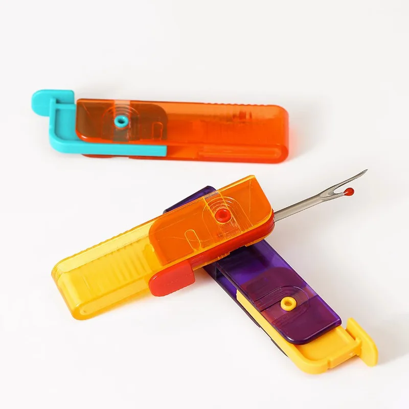 1pc foldable thread removal artifact thread removal thread removal cutter cross stitch thread pick-up clothes removal label thread cutter tool knife