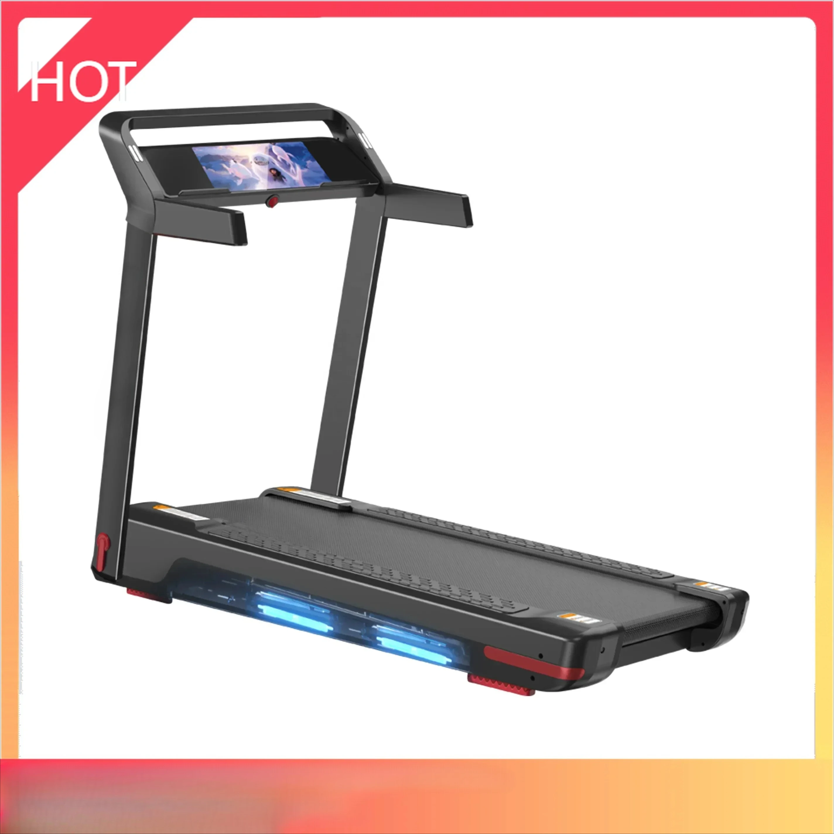 Magnetic Levitation Folding Walking Running Machine Treadmill Machine 4hp