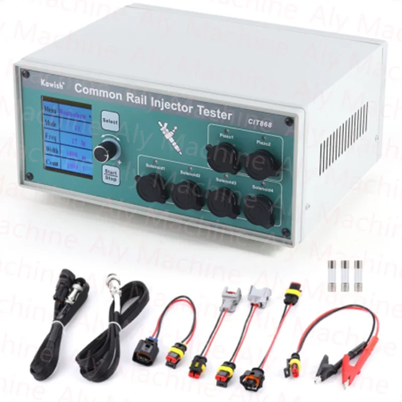 AM-CIT868 4 Channels Diesel CRIN Common Rail Piezo Injector Tester Injector Driver Injector Clean