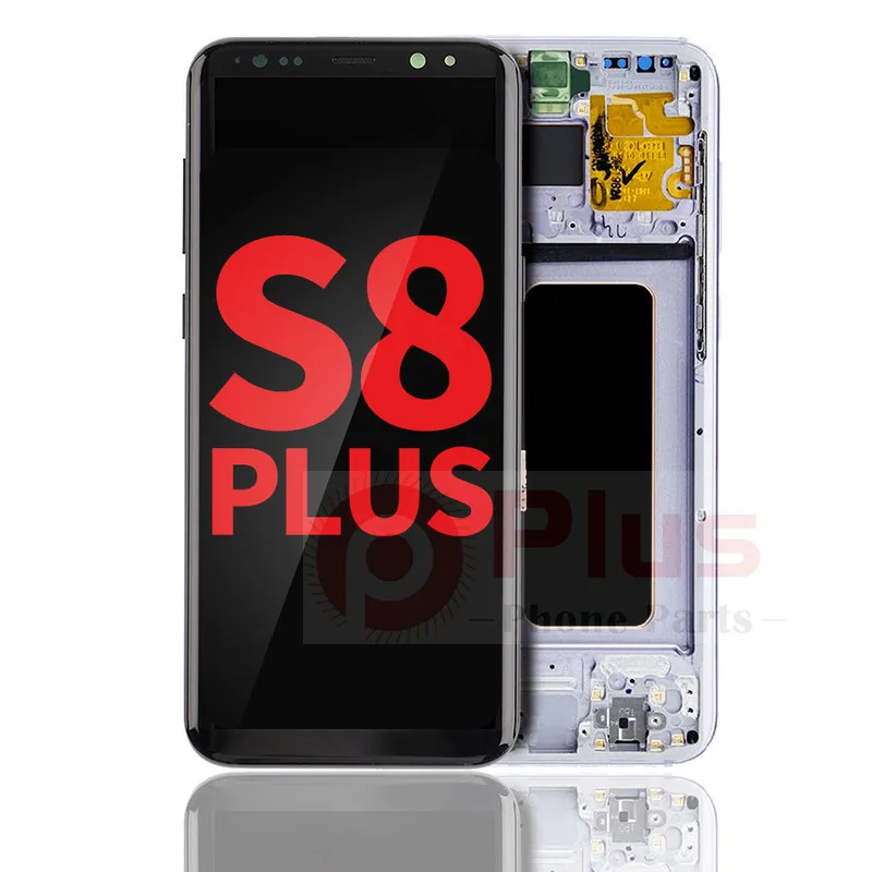 

OLED Display With Frame Replacement For Samsung Galaxy S8 Plus (Aftermarket Plus) (Gray/Violet)