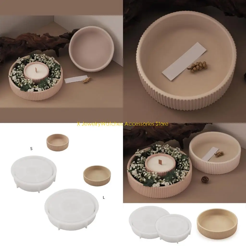 

31KD Artistic Silicone Molds Silicone Cup Moulds Silicone Storage Tray Molds Base Moulds for Craft Enthusiasts