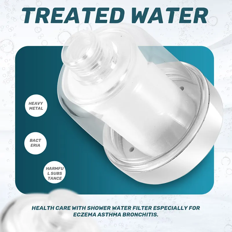 2025 New Purifier Output Universal Shower Filter PP Cotton Household Kitchen Faucets Purification Home Bathroom Accessories