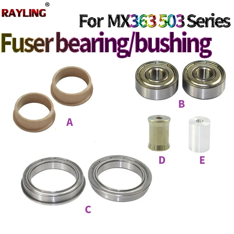 5X Fuser Bearing/Bushing For Sharp MX 623 753 363 503 4528 452 502 464 564 465 754 4621 4658 5658 654 5621 6508 NBRGY0962FCZZ