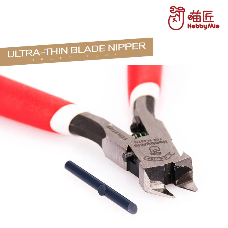 HM108 Model Nipper Cutter Plier Ultra Thin Blade Single Edge DIY Hobby School Stationery Arts Crafts Handicraft Making Tools