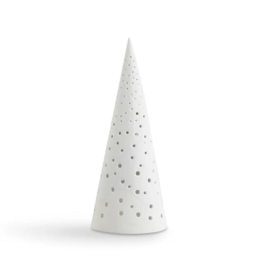 Kahler Nobili Tealight Candle Holder High Snow White 10