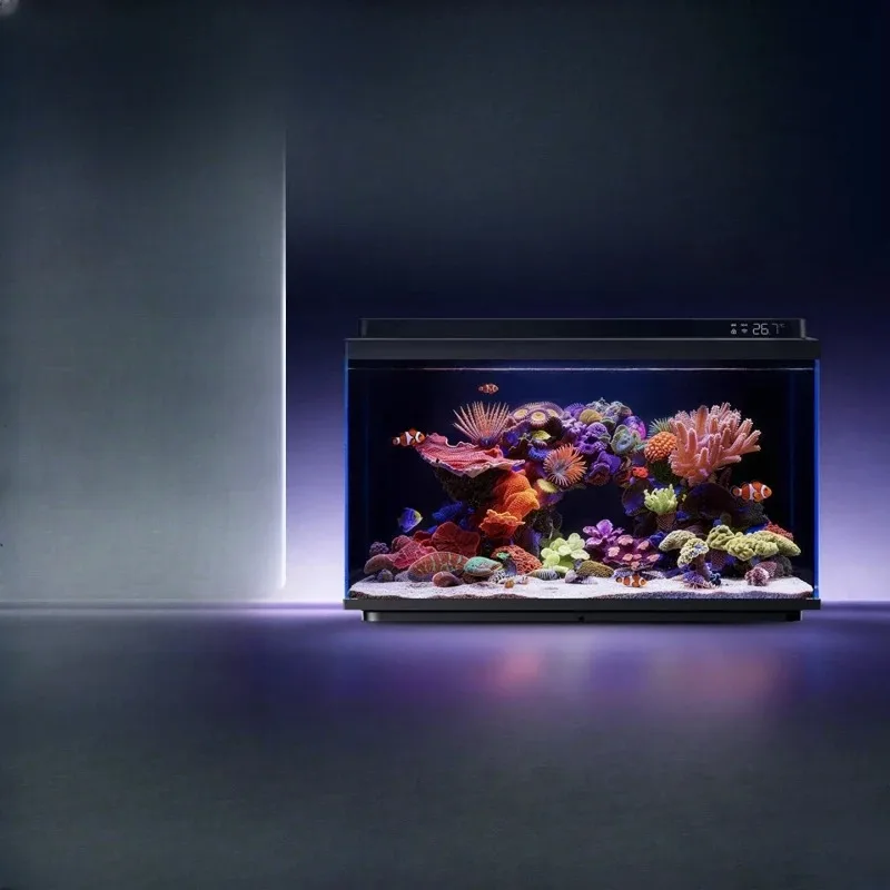 Intelligent ecological fish tank double filter AI support lazy home desktop fish tank