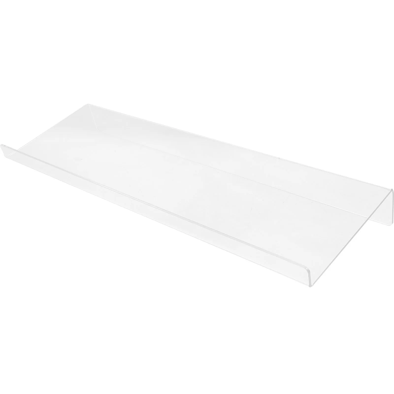 Aesthetic Clear Acrylic Keyboard Stand for Desk Home Office Gaming Ergonomic Design No Installation Required