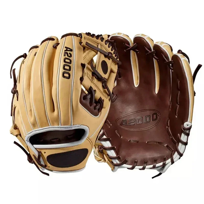 Professional Baseball & Softball Glove - Premium Leather Design, Durable & Comfortable For Training & Games