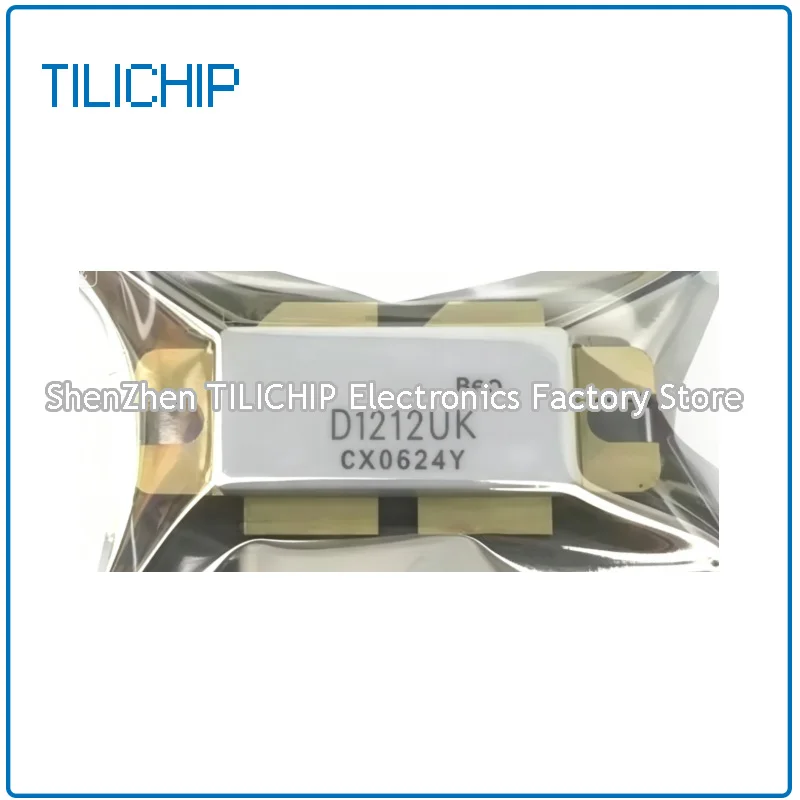 

D1212UK 60W 12.5V 500MHz Совершенно новая высокочастотная лампа, микроволновая лампа, радиочастотная лампа, N-канальный МОП-транзистор