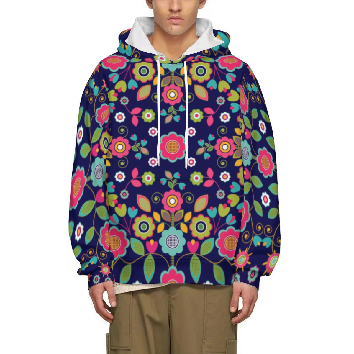 3D Casual Hoodie Flower Art Men Women Harajuku Sweatshirt Pullover Hoodies