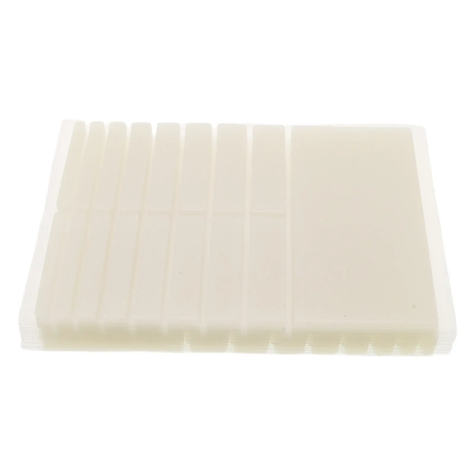 20Sheets Invisible Ring Size Adjuster Silicone Band Reducer for Loose Wide Bands Comfortable Soft Silicone Spacer