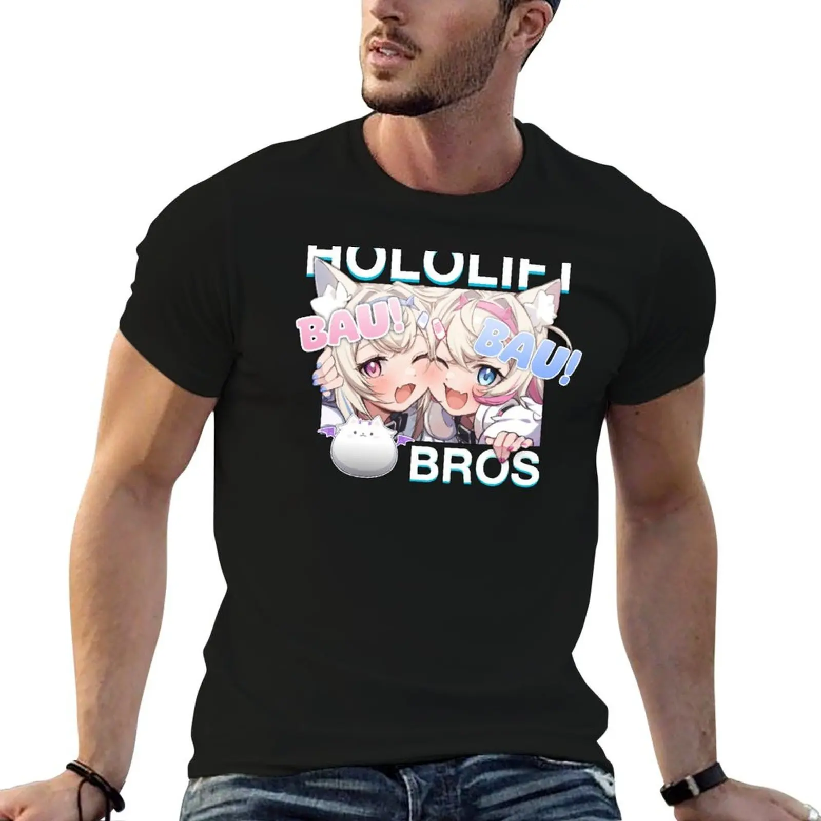 

Hololift Bros #2 T-Shirt funny t shirts cotton t shirt man luxury t shirts for man graphic funny T-Shirt