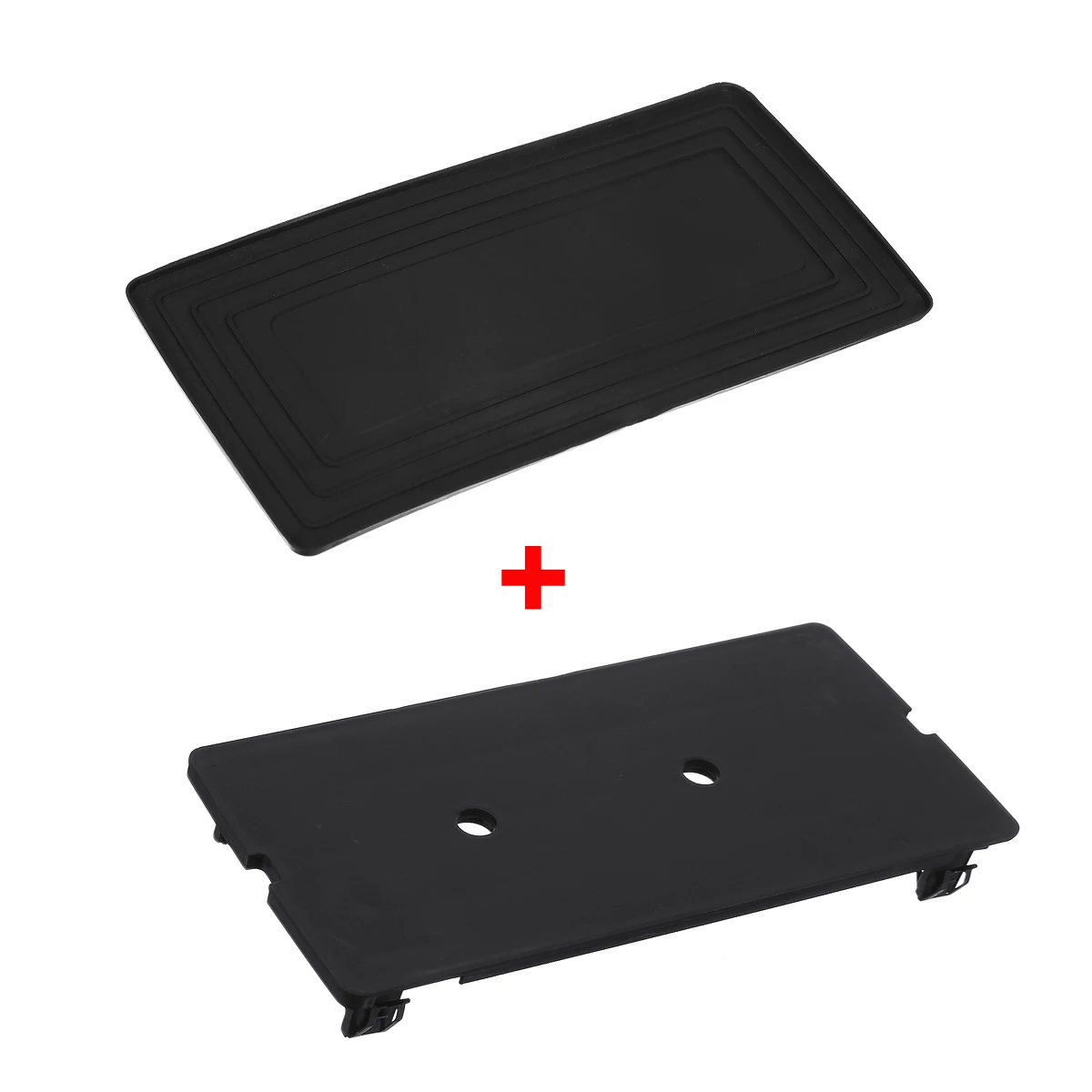 Car Armrest Center Console Cover Plate Rubber Insert Mat Pad For Audi TT MK2 TTS TTRS 07-14 8J0863274B6PS 8J88634164PK