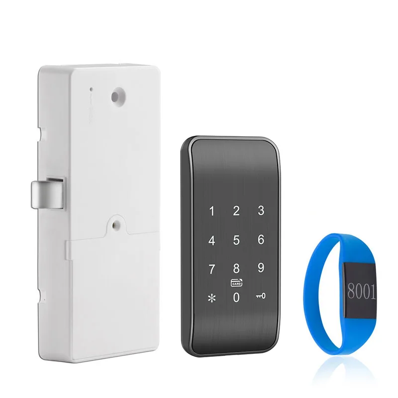 Touch Numeric Keypad Wristband ID Card Rfid Electronic Smart Gym Electronic Digital Smart Locker Lock