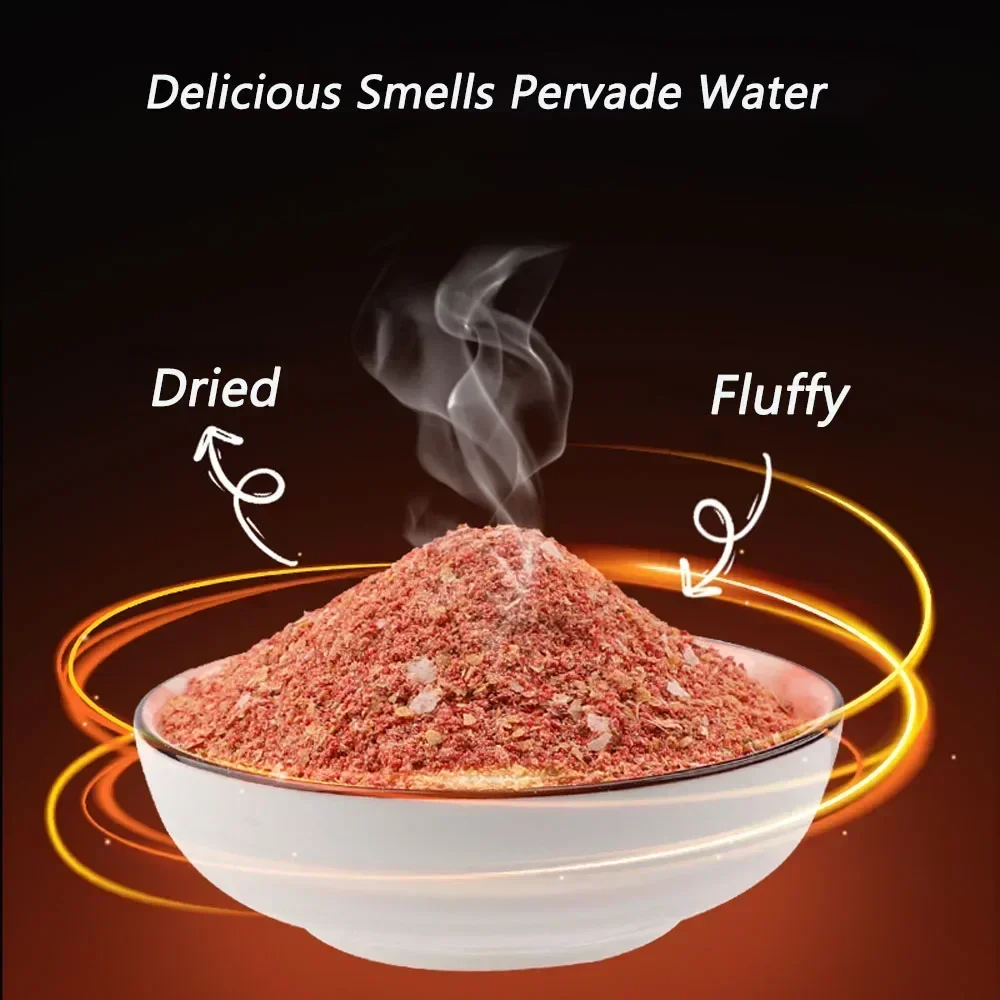 NEU: Natürlicher Köder, verarbeitetes Fischfutter, stark aromatisiertes Grundfutter, Lockstoff-Additiv, Duftfutter für Karpfen, Karausche, Wels – Detail 5