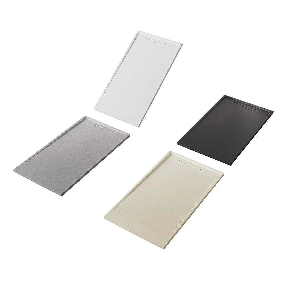 

Modern Design Left Right Drain White Matt Surface 1800*800mm Rectangular Shower Tray