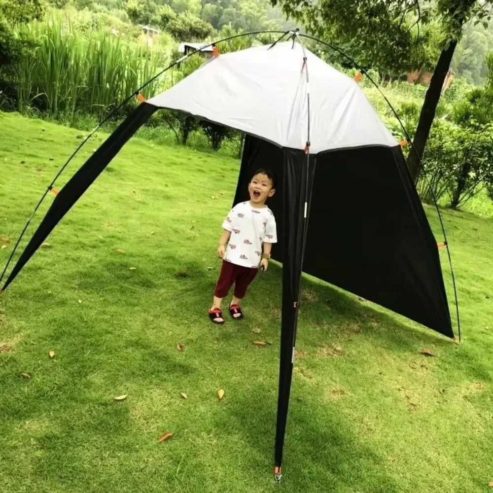 

Multipurpose Foldable Outdoor Fishing Sunshade Waterproof Lightweight Beach Tent Multi-Person Sun Shade Tent Beach