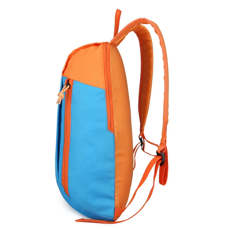 Outdoor Sports Backpack Small Gym Bag Outdoor Fitness Riding Shoulder Bag Color Oxford Cloth Backpack