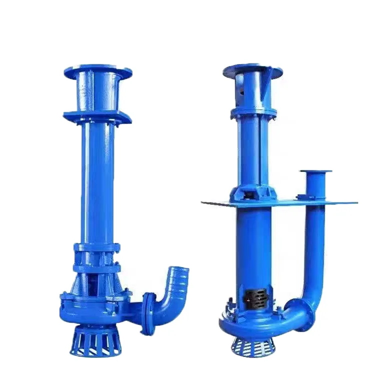 مضخة مياه الصرف الصحي الغاطسة، مضخة طرد مركزي عمودية أحادية المرحلة لضخ الحمأة من مياه الصرف الصحي.