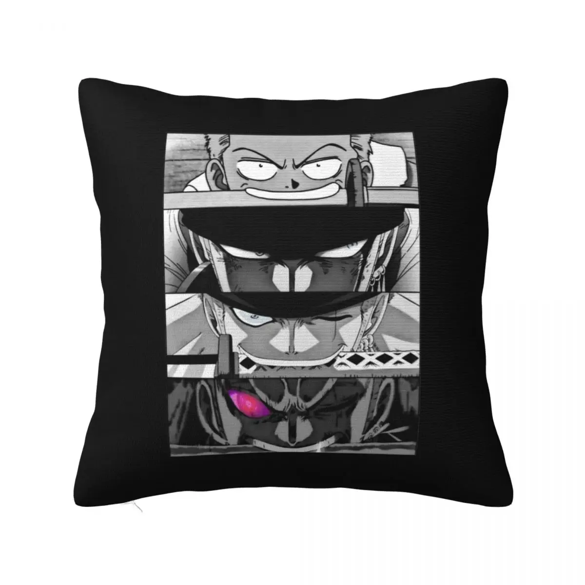 Roronoa Zoro Manga Anime Pillow Case Cushion Covers Novelty Decorative Throw Pillow Case Cover for Sofa 40*40cm