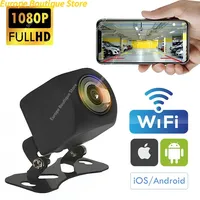 1080P Wireless Car Rear View Camera Wifi 170 Degree Hd Night Vision Wifi Reversing Camera 2.4 Ghz 12V/USB Cars Waterproof IP68