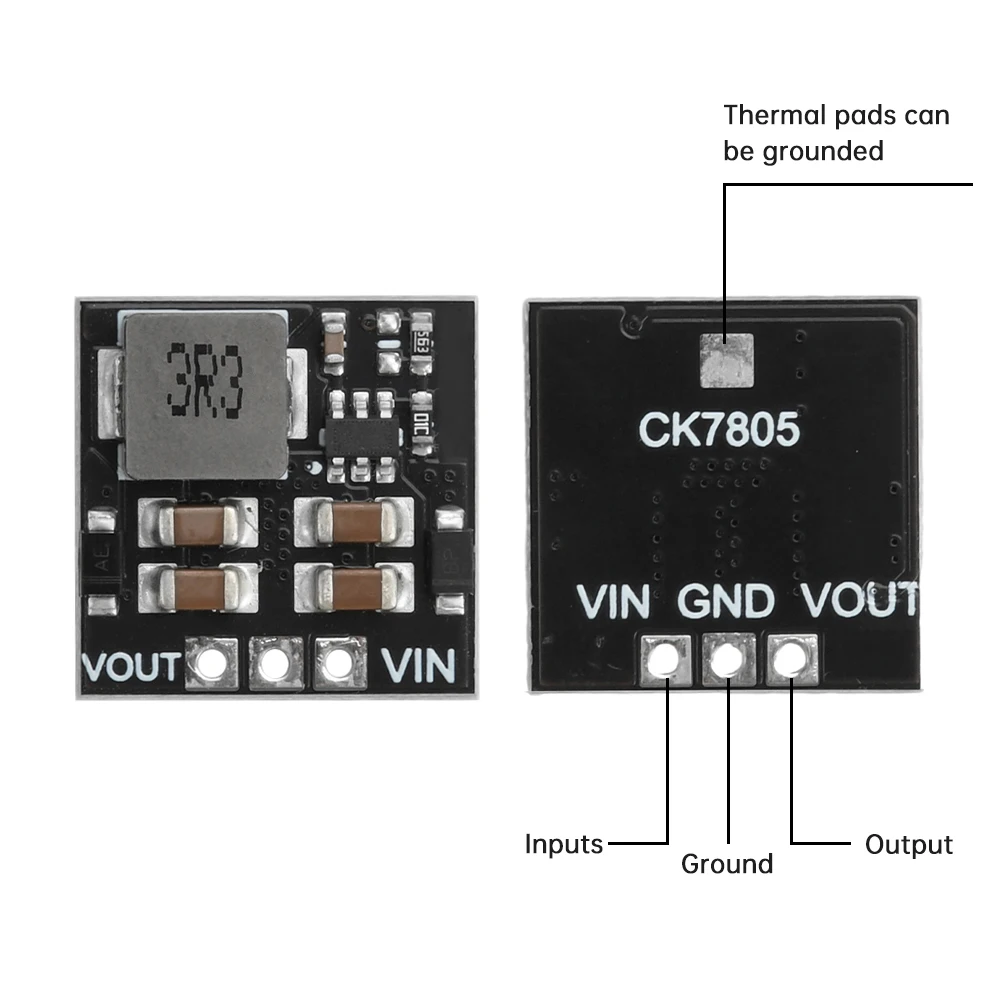 DC-DC Step-down Power Module DC6-16V To 5V 2.5A Buck Power Module Compatible With LM7805 Pin