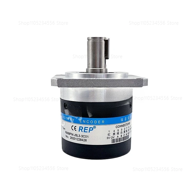 

Инкрементальный энкодер с цельным валом RA58FNM RA58FM-J5L3-3C02 6C01 для шпинделя ЧПУ