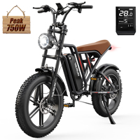 VARUN Electric Bike 500W 48V 13AH Battery Ebike Fat Tire Mountain Dirt Road Electric Bicycle Motorcycles