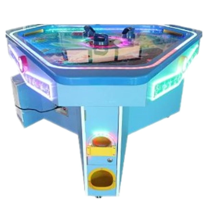 Sports coin operated aerial hockey amusement park arcade