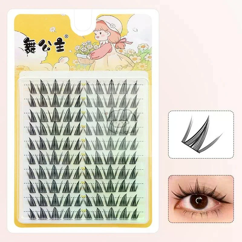 Premium 10 Rows Individual Eyelash Extension Kit Winged Effect for DIY Eyelash Artists