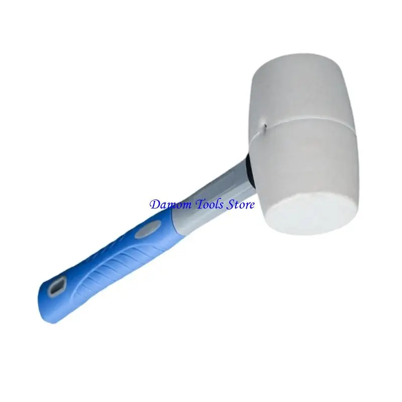 57BE Precise Installation Rubber Hammer For Delicate Tile Work NonMarring Tool