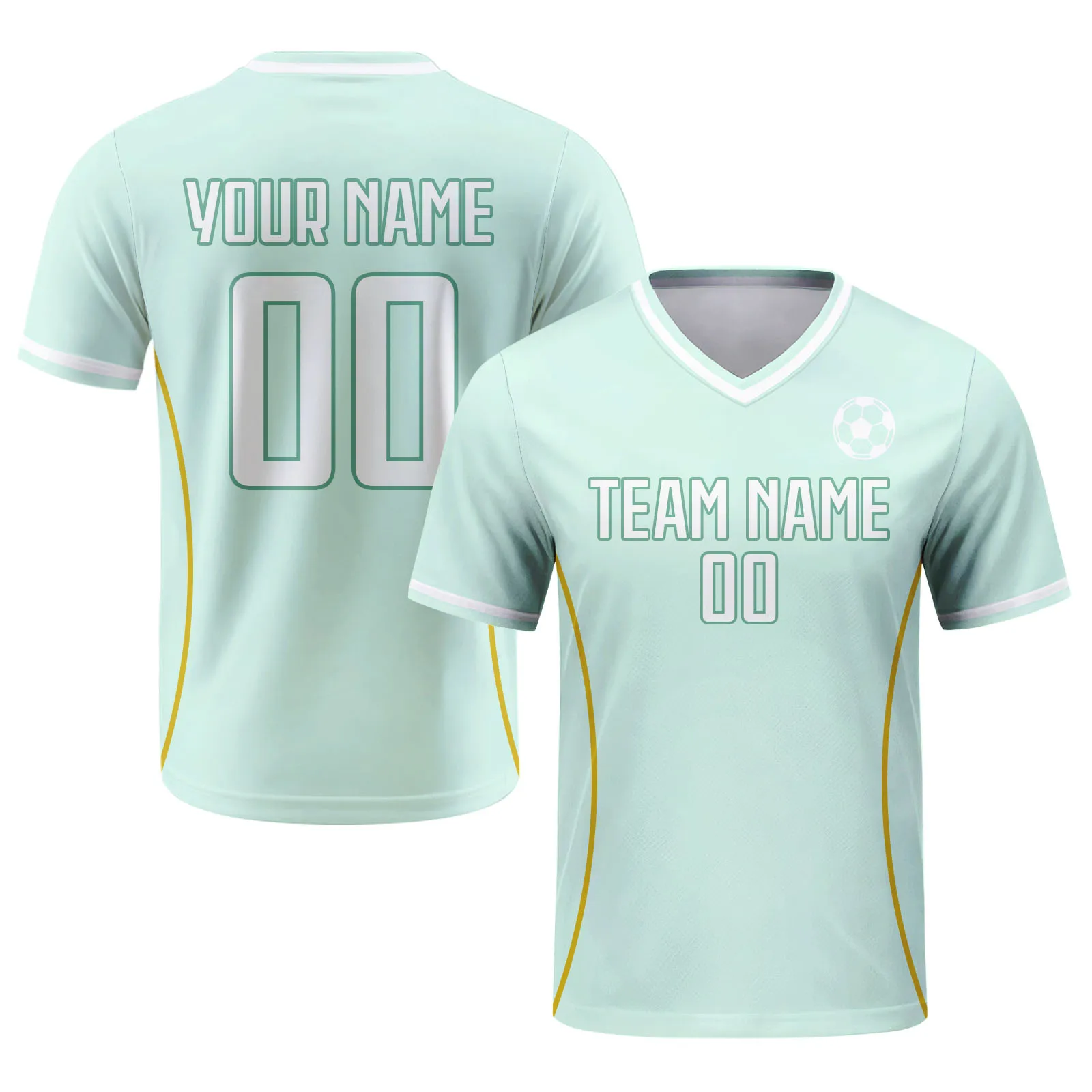 Men's Custom Soccer Jersey Personalized Logo Team Name & Number, National Team Sportswear Football Jerseys