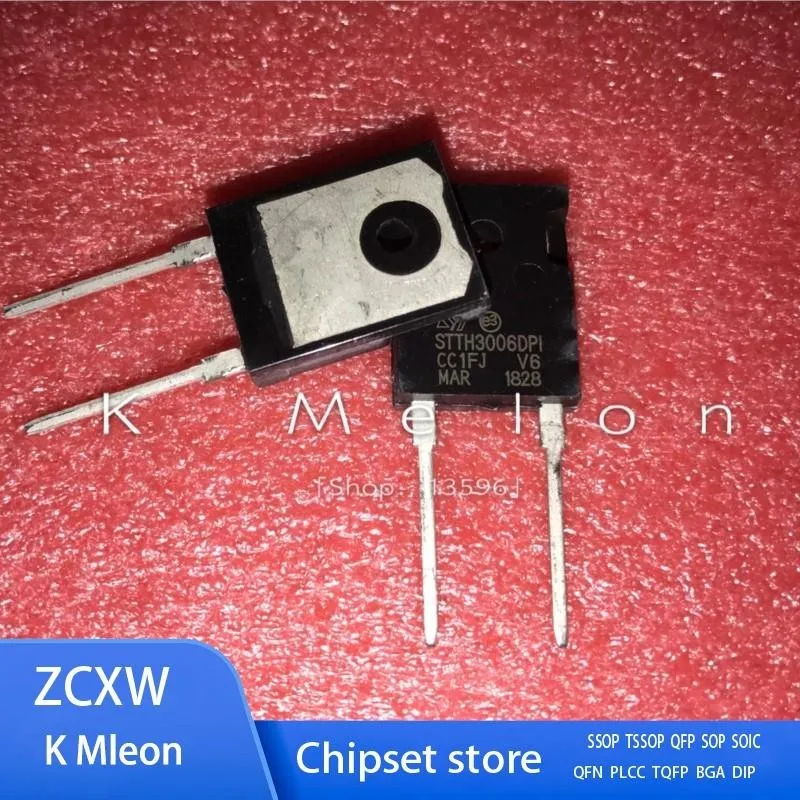 5PCS-10PCS/LOT   STTH3006DPI STTH3006PI STTA3006PI  30A 600V