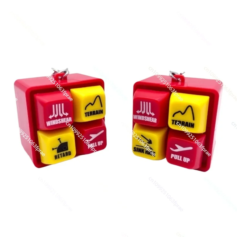 

Aircraft Warning Sound Keychain - Boeing & Airbus Inspired Aviation Gift with EGPWS Button