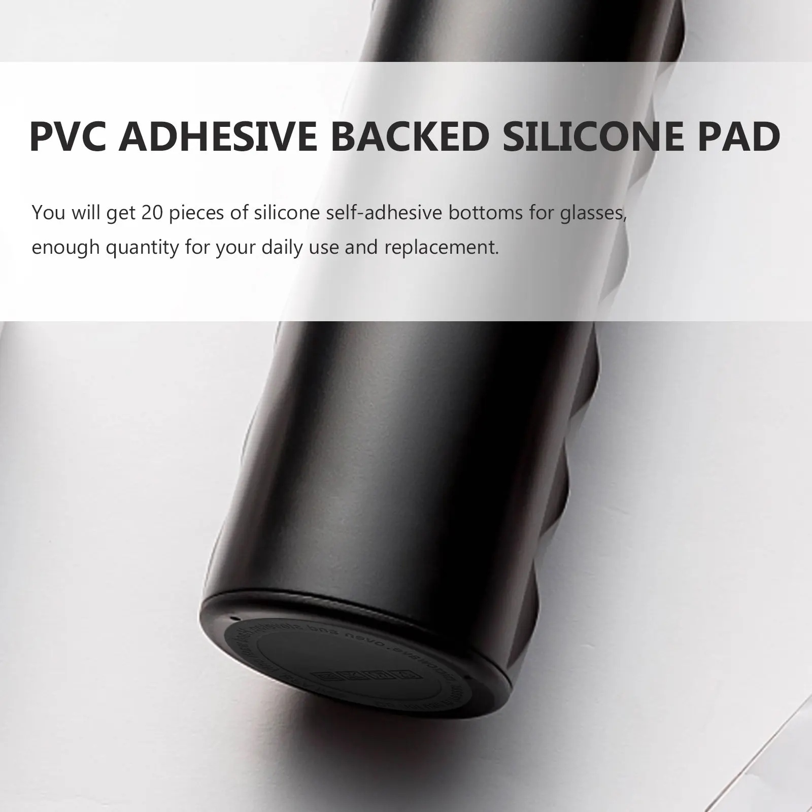 

20 шт. очень прочных клейких противоскользящих подкладок для мебели, термоизоляционных ковриков для стаканов