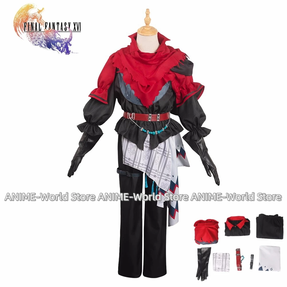 

Joshua Rosfield Cosplay Costume FF16 Final Fantasy XVI Coat Pants Outfits Fantasia Roleplaying Men Halloween Party Clothes