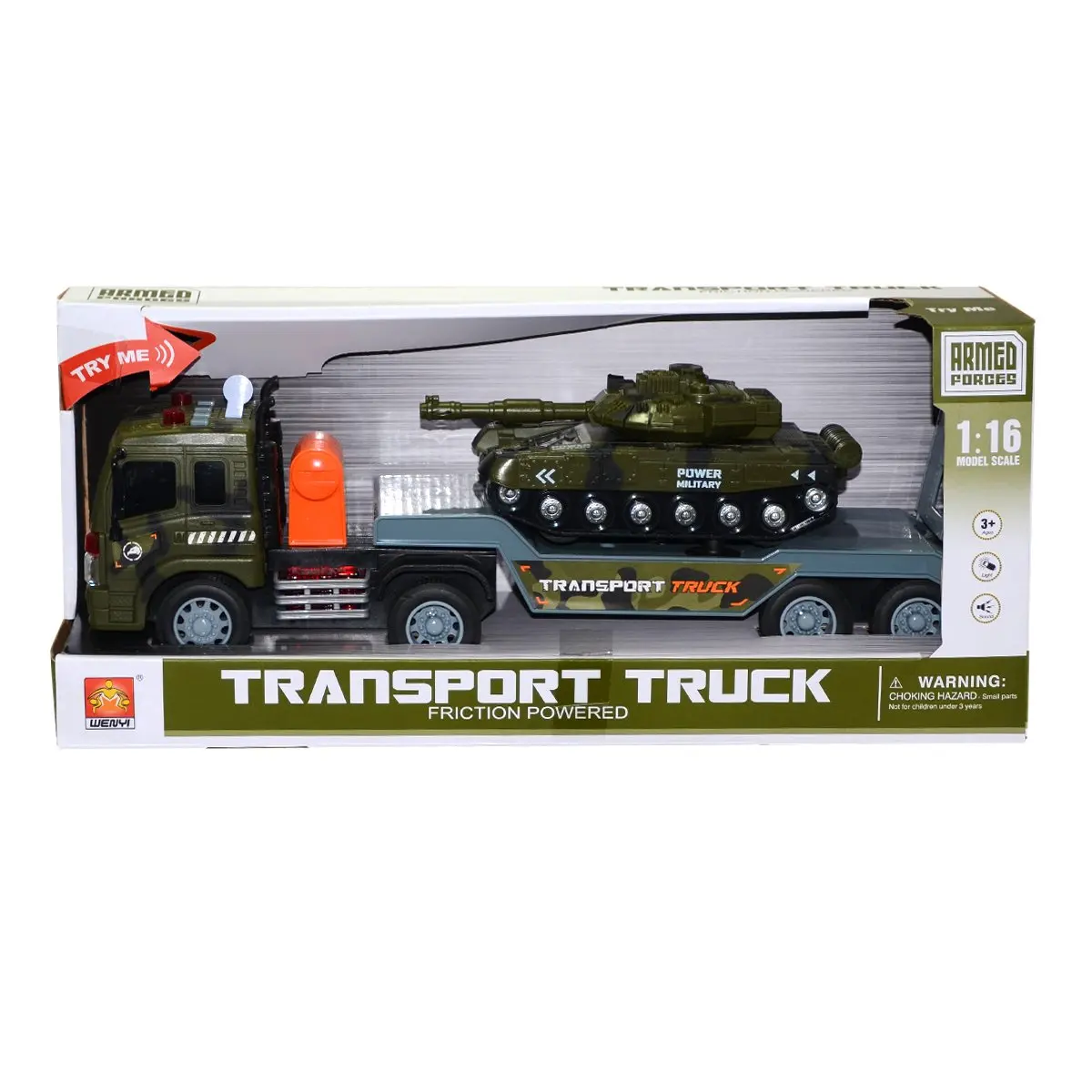 AG4183 TLN, Armed Forces and illuminated military carrier truck