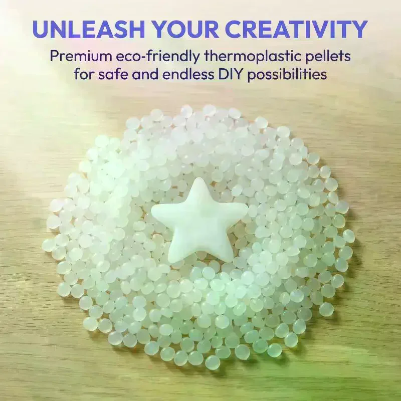 100/200g Moldable Resin Clay Pellets Heat Shapeable Plastic Beads For DIY Crafts Toy Repairs Modeling Art Projects view 6