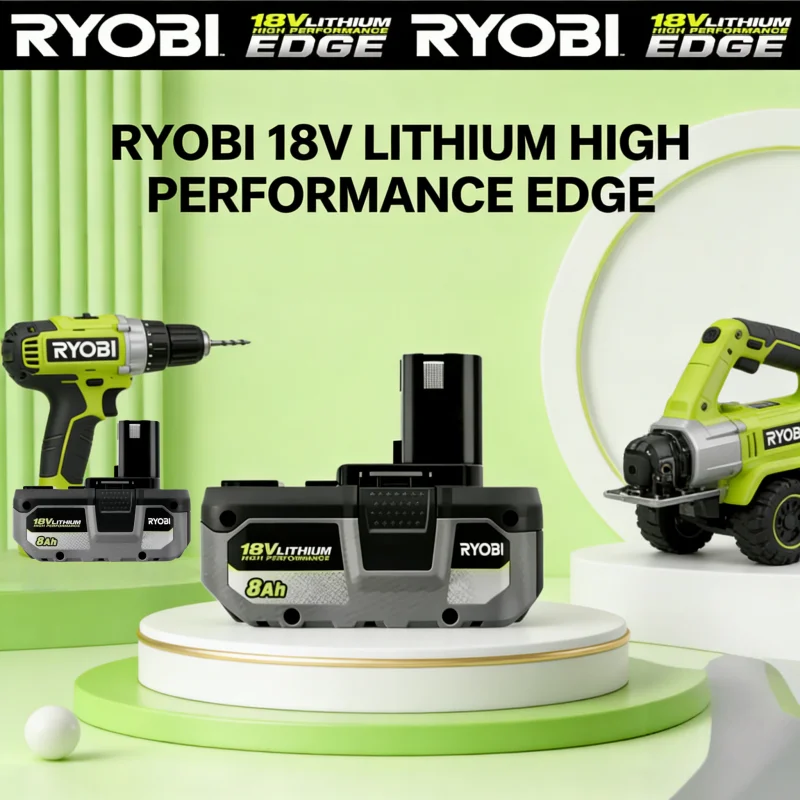 

Quality Goods RYOBI ONE+ 18V 6.0/8.0Ah Rechargeable Lithium Battery High Capacity Long Runtime for All ONE+ Cordless Power Tools