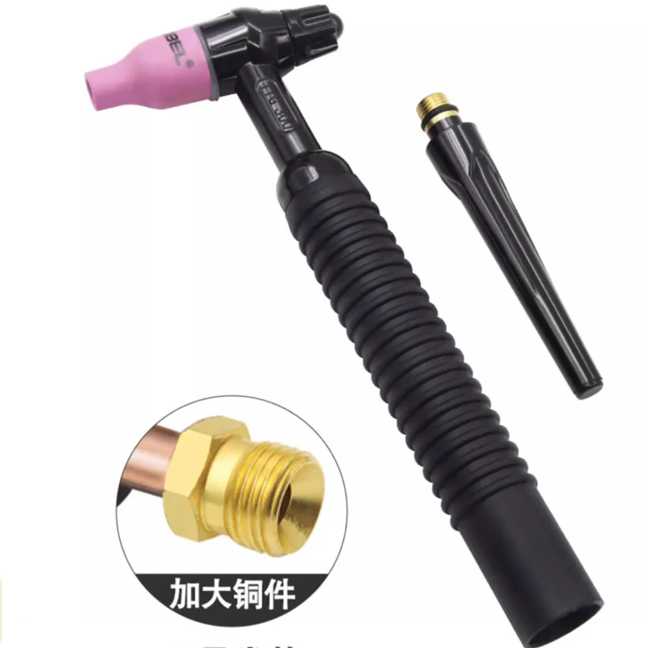 QQ150 ملحقات مسدس لحام قوس الأرجون Q300 مقبض لحام قوس الأرجون آلة لحام فوهة السيراميك رأس النحاس