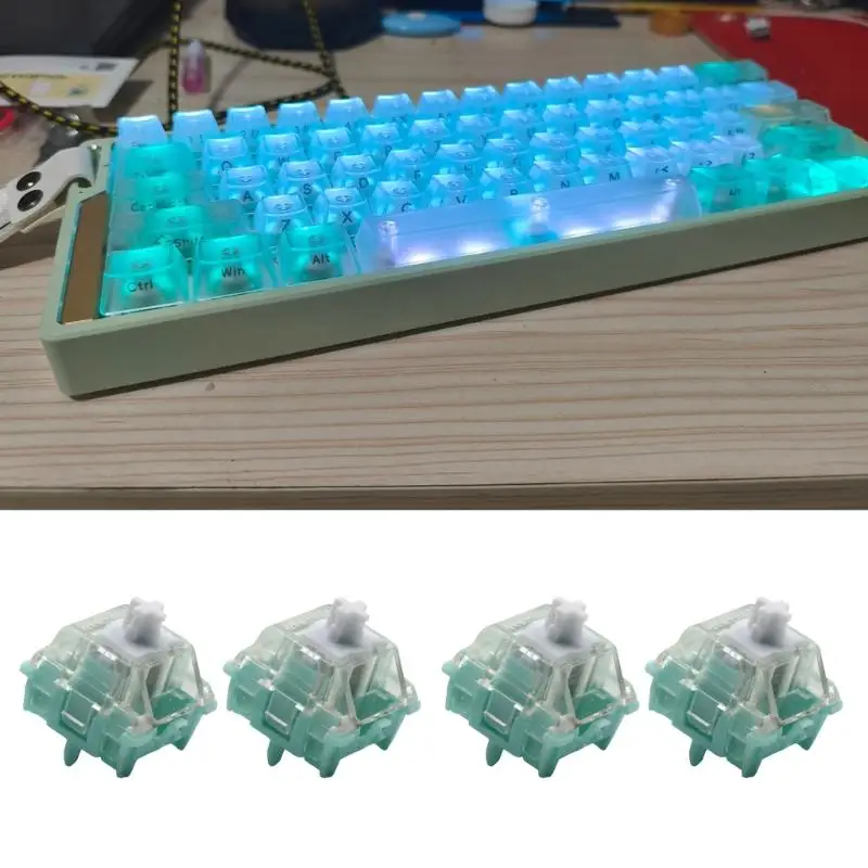 Y1UB Precise Gateron Switches For Professional Typists And Gamers Gaming Keyboards With Quiet Operating