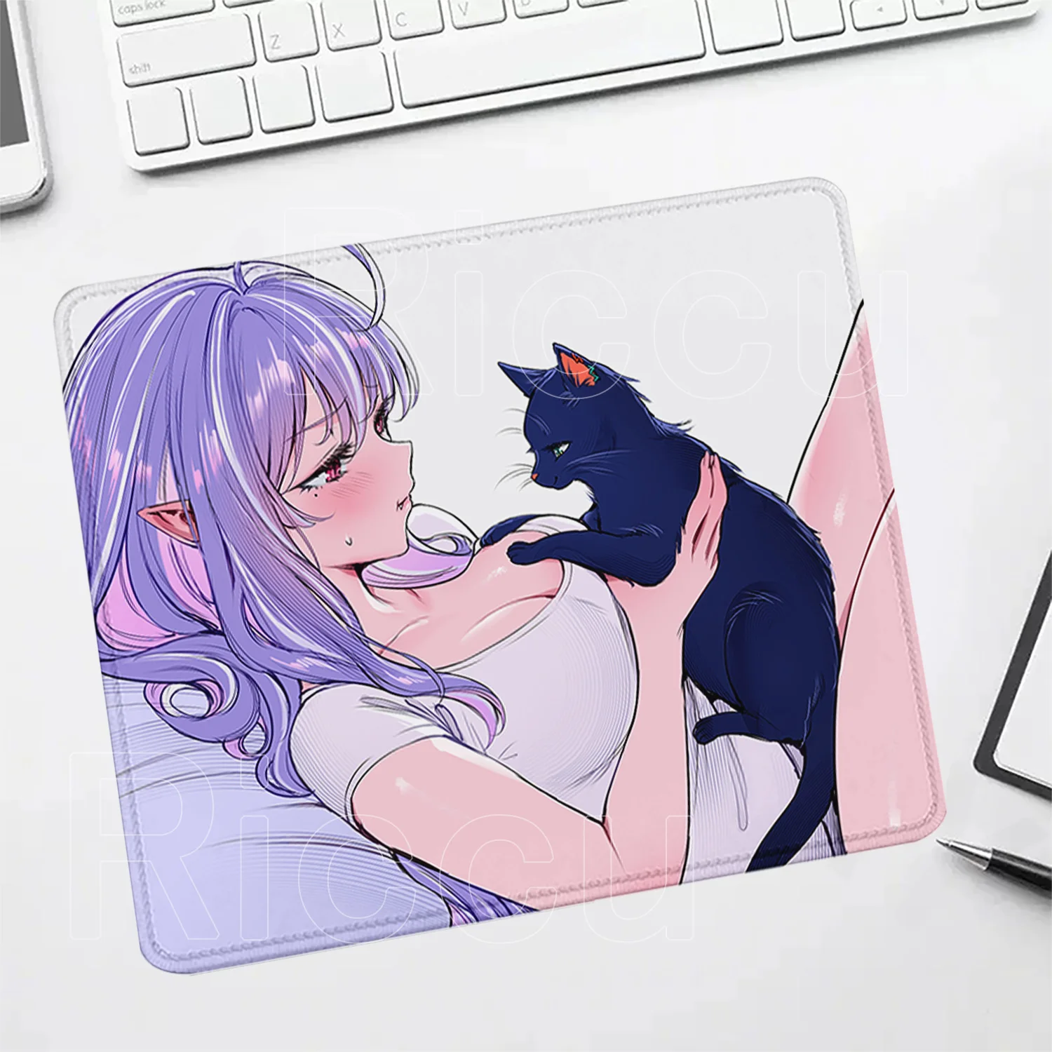 HD Printing Vivian Banshee‌ Zenless Zone Zero ZZZ ‌anime Girl Mouse Pad Gaming Small Size Mouse Pad PC Offices Non-slip Desk Mat