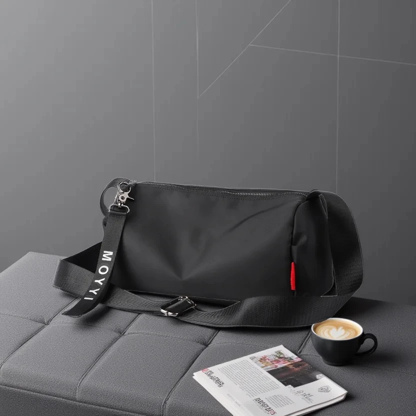 

Trendy Men's Shoulder & Crossbody Bag, Hip-hop Minimalist Streetwear Messenger Bag, Small Sling Bag