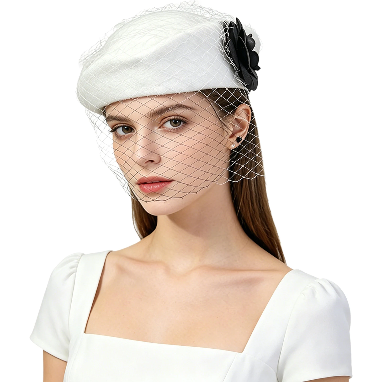 Cappelli Vintage con Fiori Art - Beret French Wool recensione e prezzo