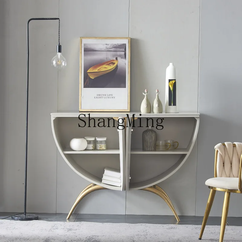 

SM high-end entrance cabinet high-end entrance table modern entrance aisle corridor decorative cabinet