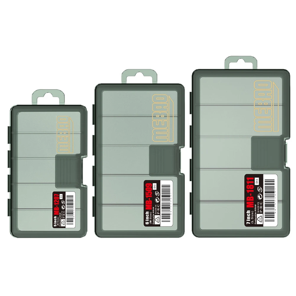 กล่องเก็บอุปกรณ์ตกปลา 5 ช่อง กล่องใส่เหยื่อตกปลาขนาดใหญ่ กล่องเก็บอุปกรณ์ตกปลาอเนกประสงค์ อุปกรณ์ตกปลา