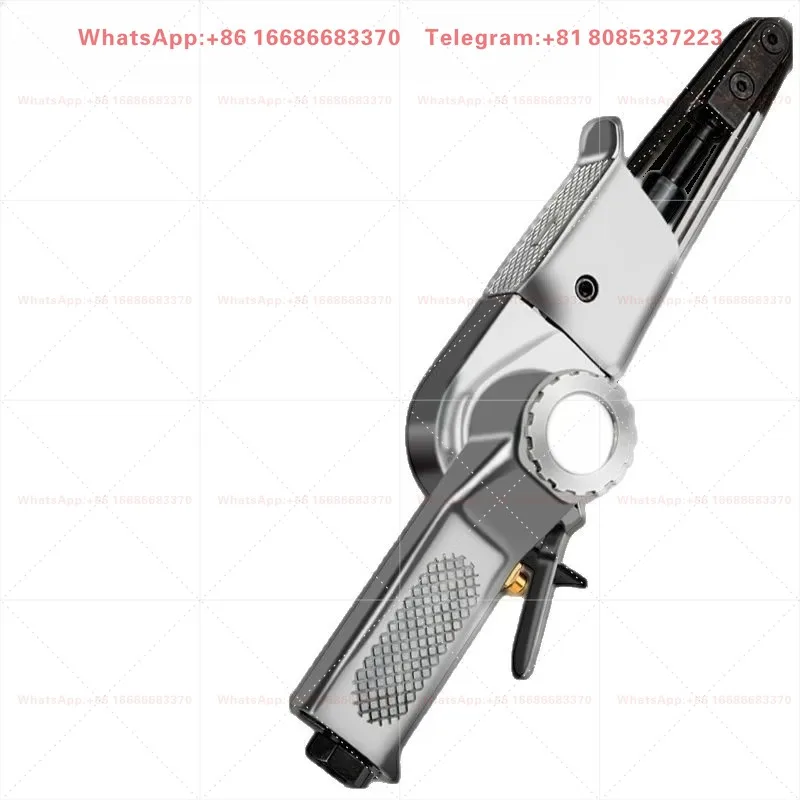 Pneumatic sand belt polishing machine, pneumatic handheld grinding, pneumatic wire drawing machine, sanding ring machine